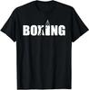 Boxing Girl Player Silhouette Sport Gift T-Shirt Unisex Style Shirts for Women Men Clothing Hip Hop Graphic Custom Printed Shirt
