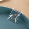 10Pcs Jewelry Storage Bag Self Seal Multi-purpose PVC Visible Antitarnish Jewelry Rings Earrings Packing Storage Pouch for Gift