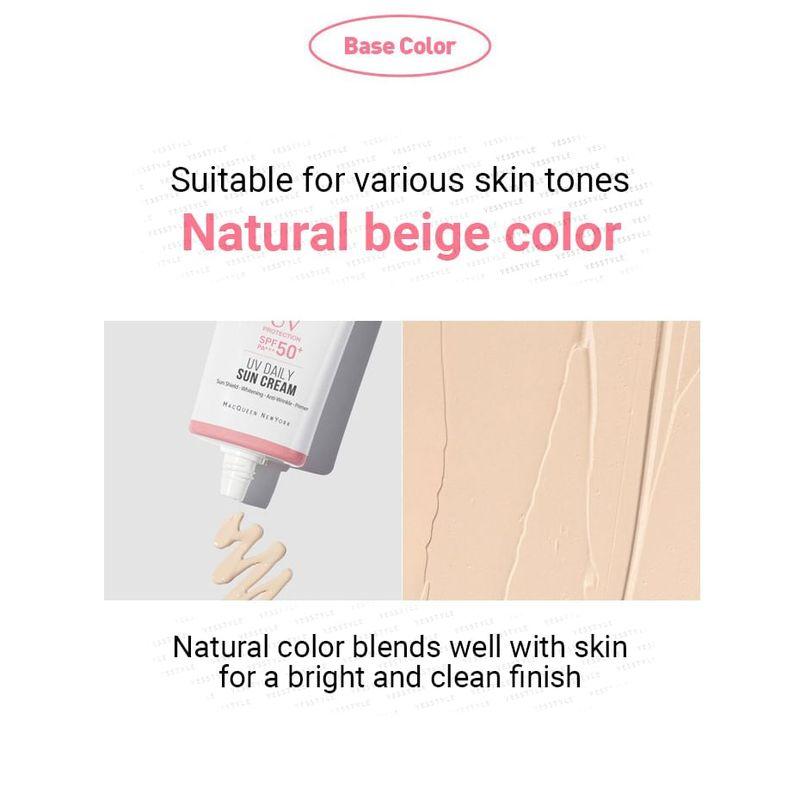 MACQUEEN - Tägliche UV-Sonnencreme (Mattes Finish)