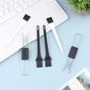 3Pcs/Set Keyboard Puller Switch Puller Kit For Mechanical Keycap Replacement Removal Tool Keyboard Cleaning Brush