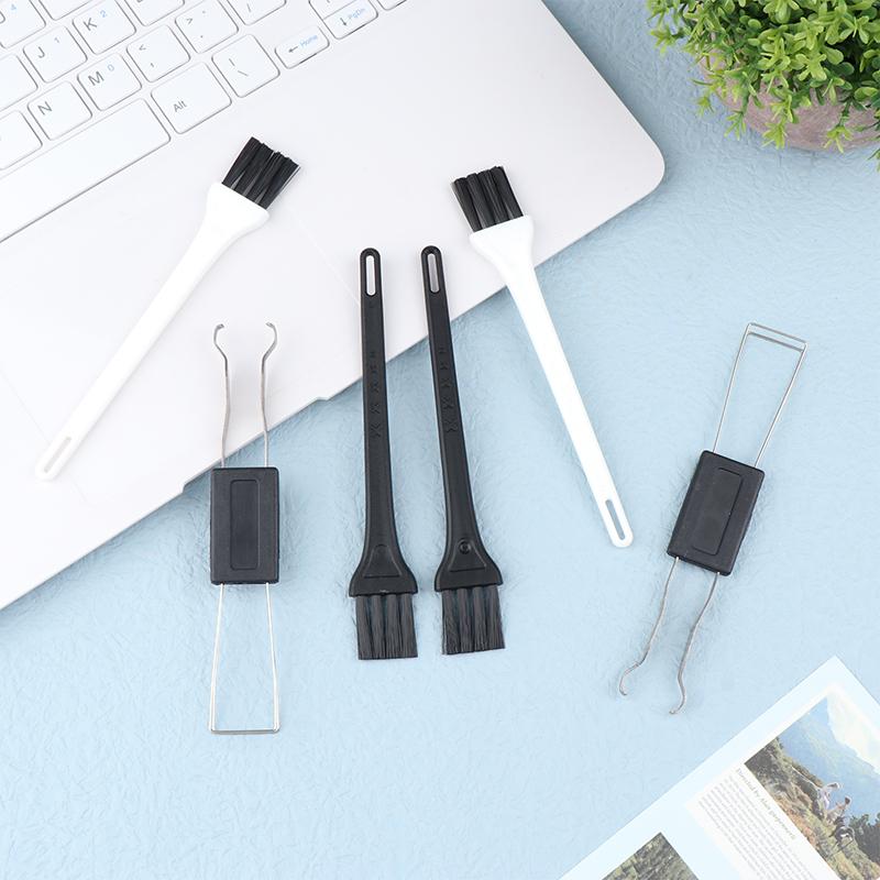 3Pcs/Set Keyboard Puller Switch Puller Kit For Mechanical Keycap Replacement Removal Tool Keyboard Cleaning Brush