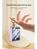 Samsung Z Flip7 Ultra-Thin Premium Leather Ring Case - Elegant, Solid Color Protective Cover
