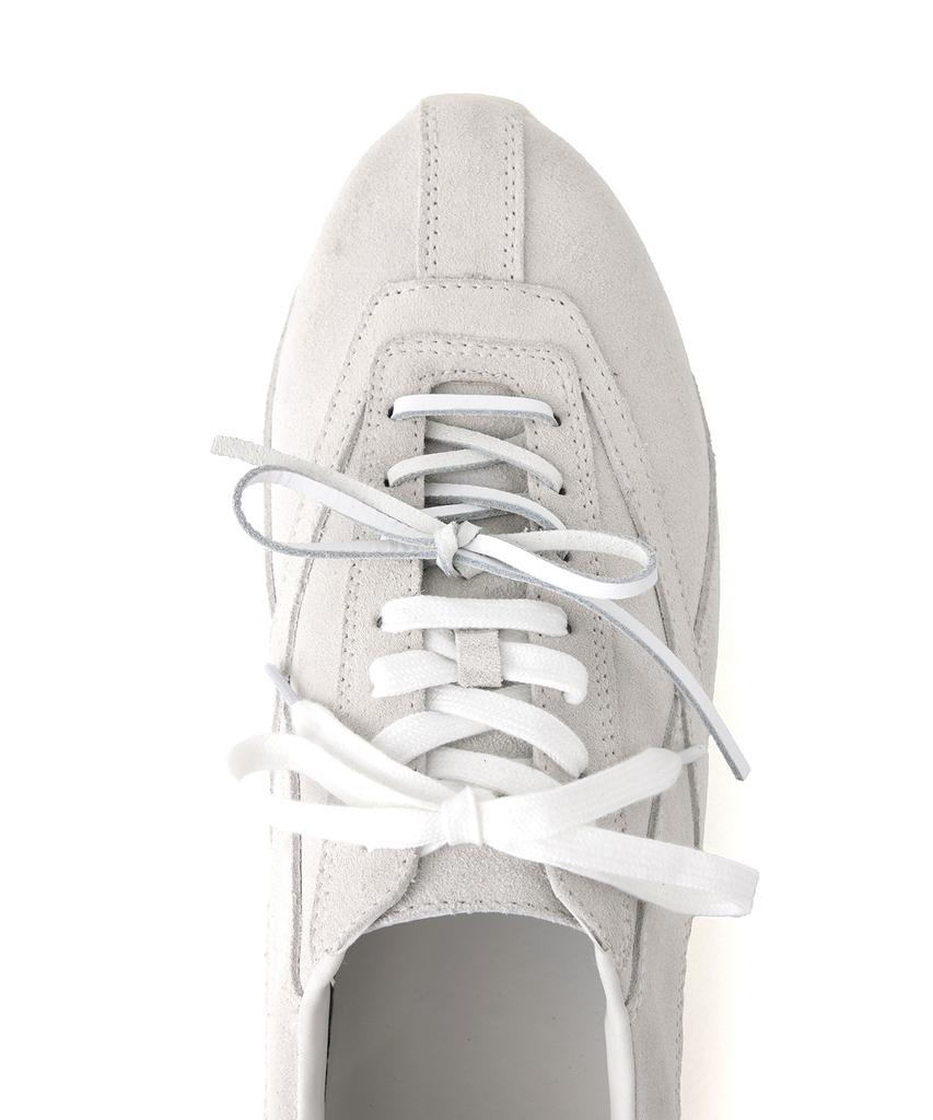 Dnsr Low-Cut Suede Sneakers White