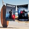 Film Robocop Beach Towel Colorful Bath Towels for Girl Microfiber Quick Dry Sand Free Beach Yoga Spa Gym Pool