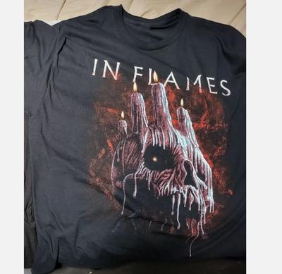 In Flames Tour 2025 Collection Gift For Fans S To 4XL T-shirt