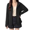Rash Guard UV Protection Hoodie Long Sleeve Rash Guard Hoodie Cooling Touch Sun Protection Breathable Lightweight Hooded Body Cover Plus Sizes Summer