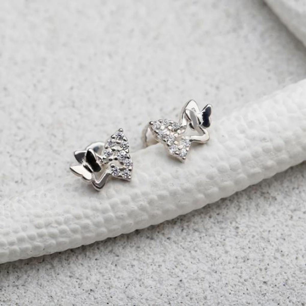 Women's Daily Accessory Sari Butterfly Piercing