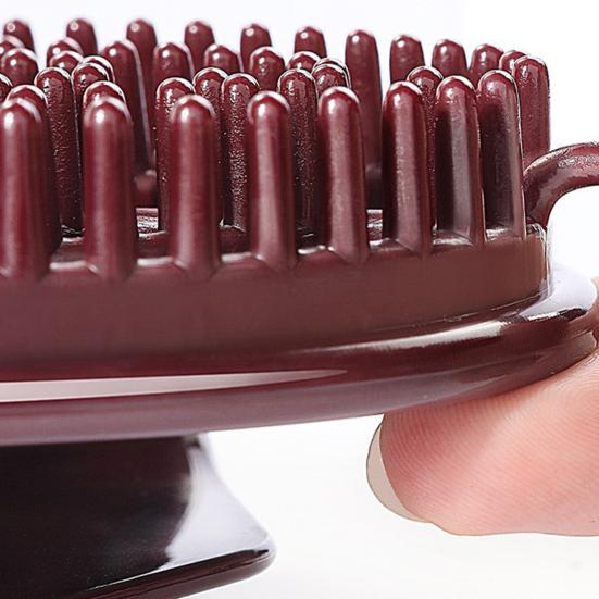 Meridian Massage Brush Handheld Full Body Massage Brushes with Round Bristles Neck Pain Relief Tool for Promotes Blood Flow And Muscle Relaxation