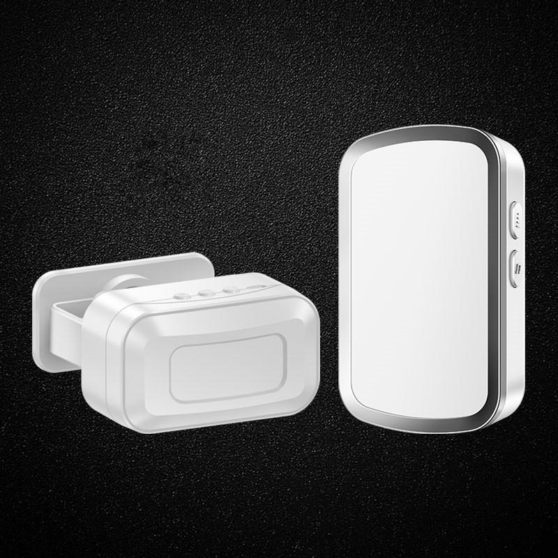 Wireless Door Sensor with Voice Greeting for Commercial Entry