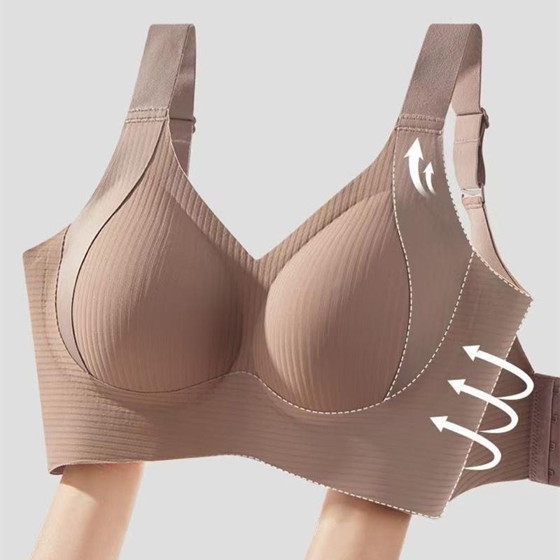 Minimizer Bra for Women, Full Coverage Support Bra, Wireless Comfort Bra, Lifting Posture Bra, Back Smoothing Bra