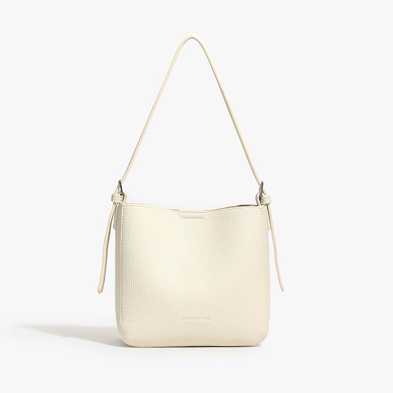 

Женская сумка через плечо, новая модная сумка-ведро, универсальная однотонная сумка-мессенджер Small