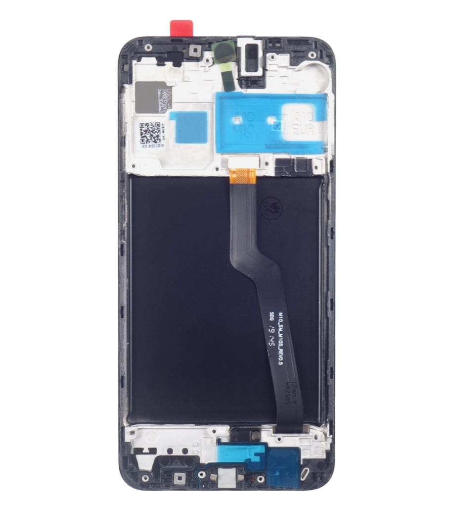 Original Samsung SM-A105 Galaxy A10 LCD Display + Touchscreen (IPS) Black Frame