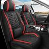 New Front Passenger Seat Covers Fully Enclosed Single-seat Leather Car Seat Cushions All-season Compatible Seat Covers(Only 1PC Seat Cover)
