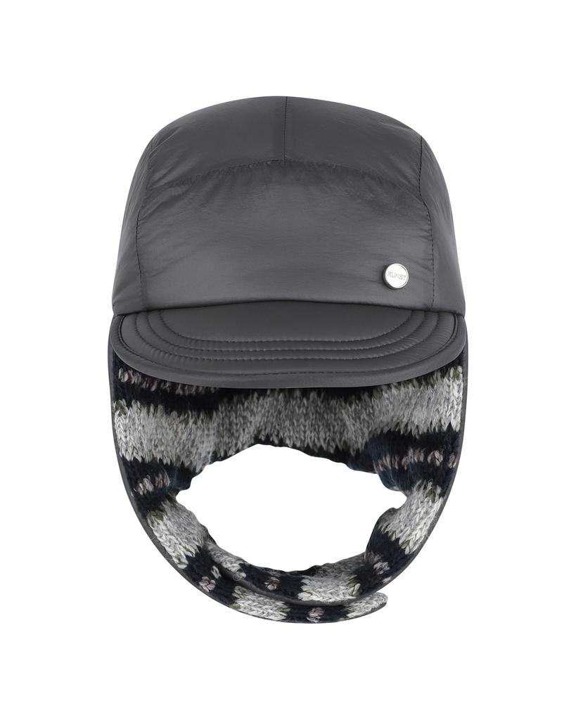 THEMUSEUMVISITOR Padded Trooper Hat (Charcoal)
