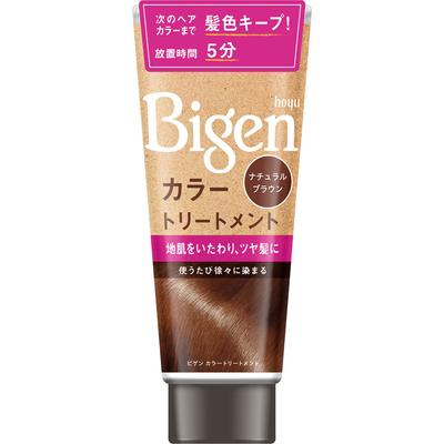 Hoyu Bigen Color Treatment Traitement de couleur marron naturel pour cheveux gris Colorant pour cheveux gris Après le shampooing, séchez les cheveux avec une serviette. 2. Postulez se