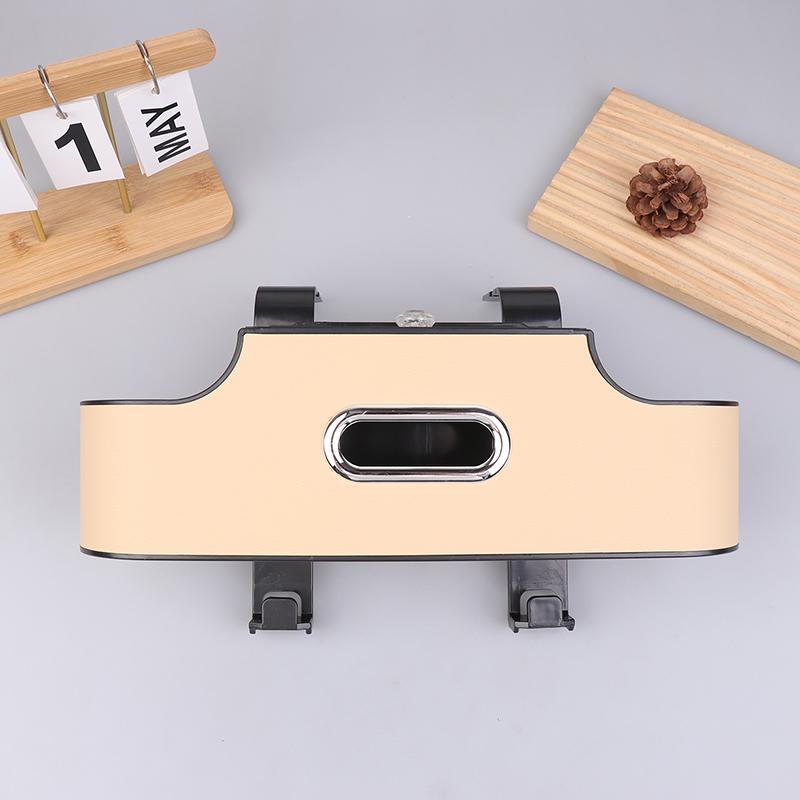 Car Backseat Hanging Seat Hook Storage Cup Holder Phone Holder Universal Car Interior Seat Back Organizer 4-In-1 Storage Box