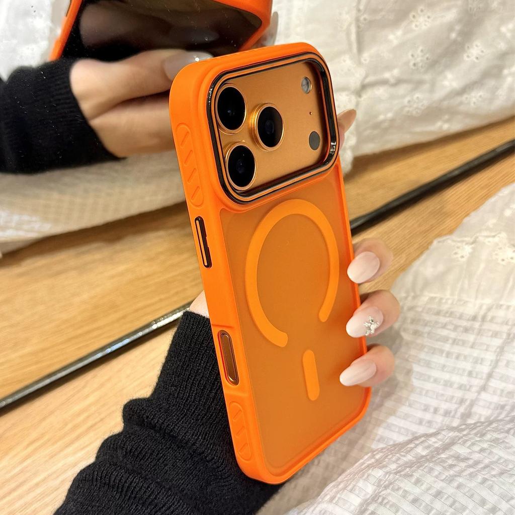 Herren Damen Schlank Matt Ultra Dünn für Magsafe Hülle für iPhone 17 Pro Max 16 15 14 13 12 11 Pro Max Air Plus Mattierte Magnetische Abdeckung