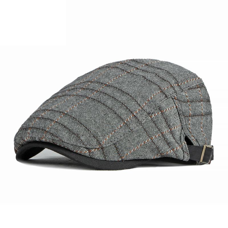 Britské retro barety pro muže Newsboy kšiltovky jaro podzim pléd baret Gatsby Painters Klobouky Driver Ivy Hat Gorro Hombre Boina