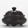 Small Antique Ceramic Incense Burner for Indoor Aromatherapy and Tea Ceremony