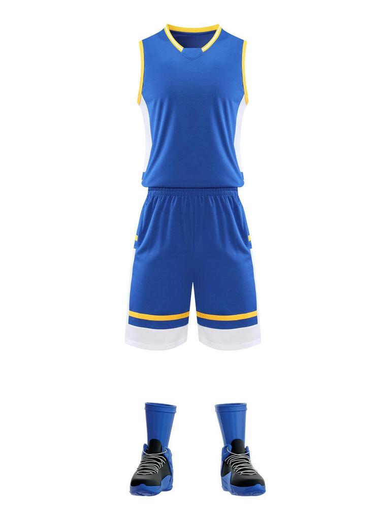 Children's and Adult Basketball Uniform Set - Team Competition Jersey