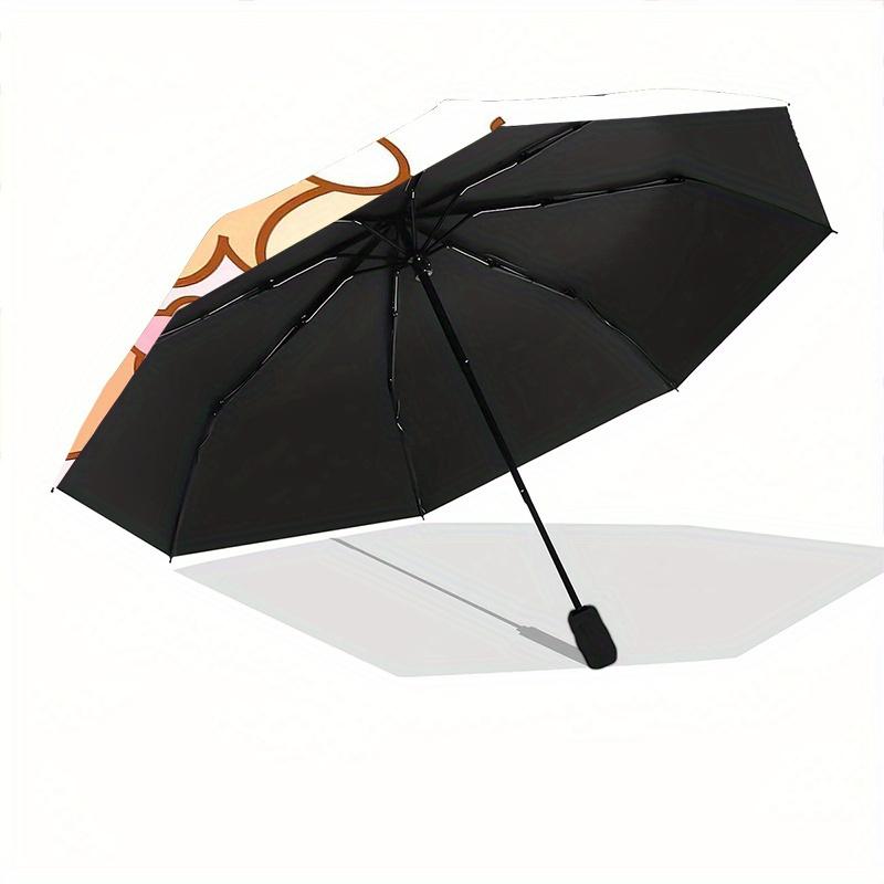 Jenga Cinnamoroll Automatic Opening and Closing Cartoon Umbrella - Suitable for Various Occasions, Outdoor Activities, Lightweight and Durable Automat