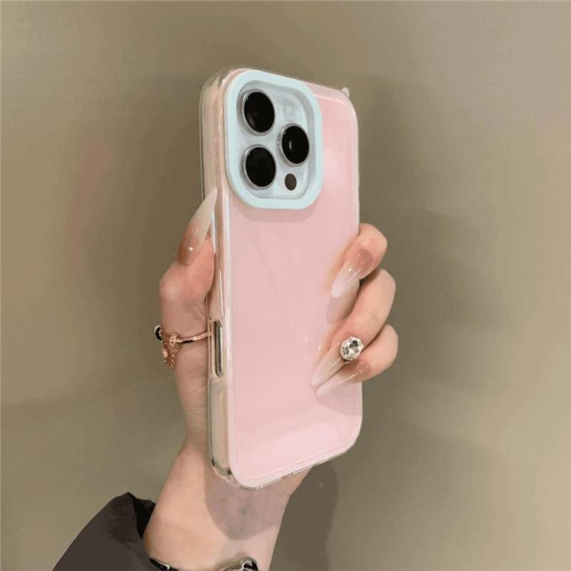 Dopamine Jelly Jednobarevné Vhodné pro pouzdro na mobilní telefon Apple 16promax IPhone 15pro Ochrana proti pádu 14 Páry