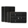 Black Jewelry Display Tray Luxury Live Streaming Pendant Ring Earring Bracelets Display Props Counter Jewelry Storage Ornaments Viewing Tray Aesthetic