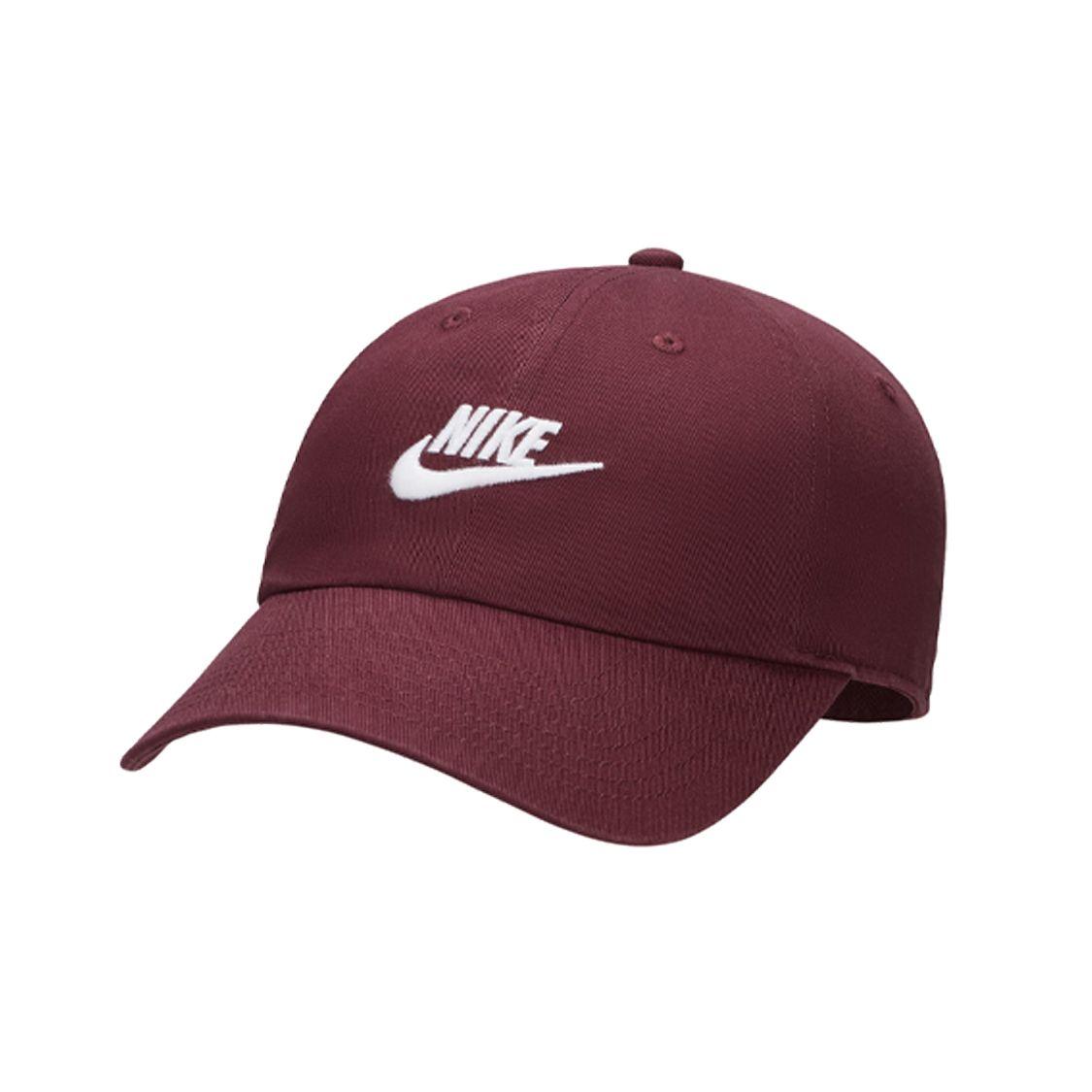 

Nike Logo Cotton Baseball Cap Unisex Hats Red FB5368-681 M