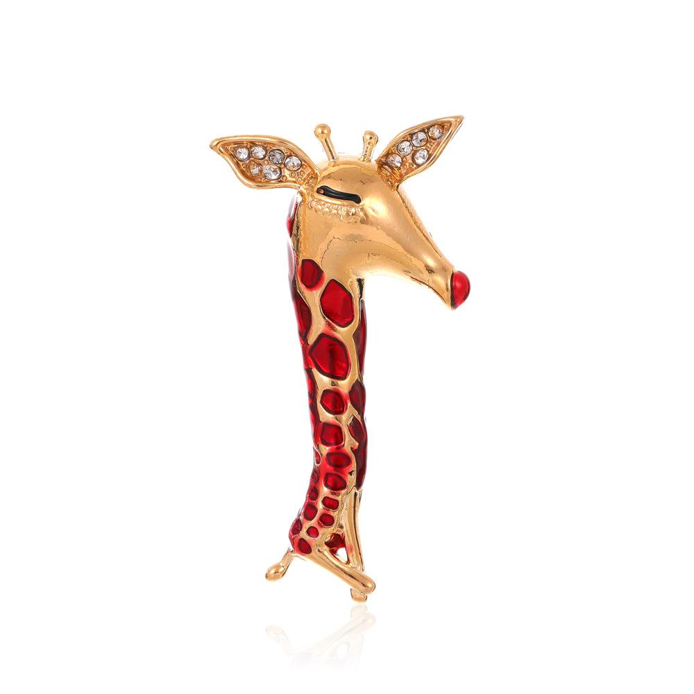 Hot Creative Crystal Animal Brooch: Frog, Cat, Dog, Bird, Sheep, Pony, Hedgehog, Lizard, Men's Women's Brooch Jewelry Gifts