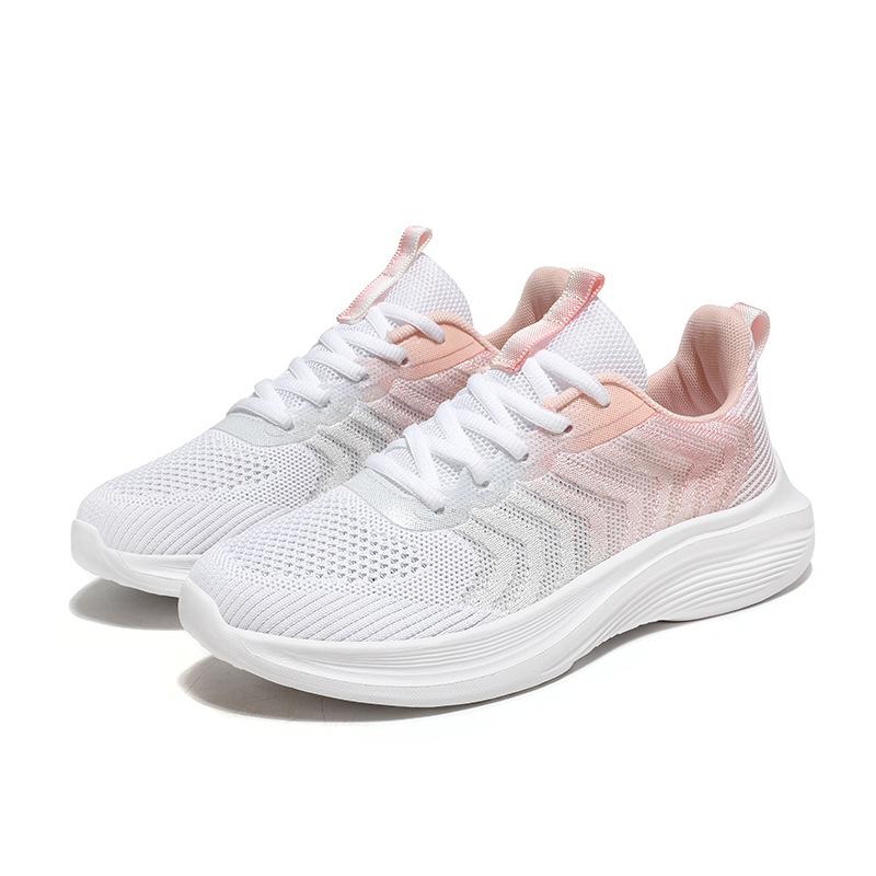 Sneakers women's shoes new mesh breathable casual shoes lightweight soft sole student running shoes versatile travel shoes