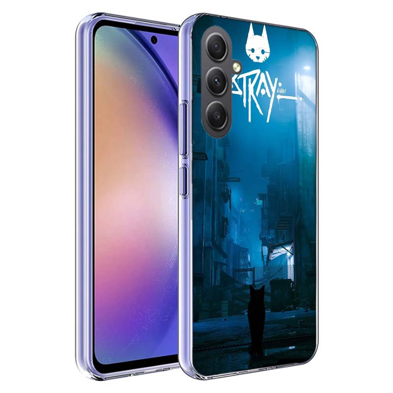 

Game S-Stray Cat Phone Case for Samsung A17 A37 A57 A07 A16 A26 A36 A56 A06 A02S A12 A22 A32 A52S A04S A14 A24 A34 A54 A03 A13 A Samsung A22 5G
