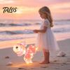 Handheld Lantern for Kids DIY Mid Autumn Goldfish Kit Kids, Glowing Fish Paper Lamp Parent Child Handicraft Activity with LED Light Traditional