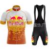 Short Sleeve Outdoor Sports Set Quick Dry Cycling Jersey Breathable Heat Resistant Unisex