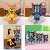 Tom und Jerry Plüschtier Kissen Stoffpuppe Kinder Valentinstagsgeschenk Cartoon