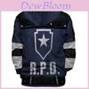 Stilvolle Resident Evil Hoodies Leon Scott Kennedy 3D-gedruckter Pullover Cosplay Jacke Mantel für Fans