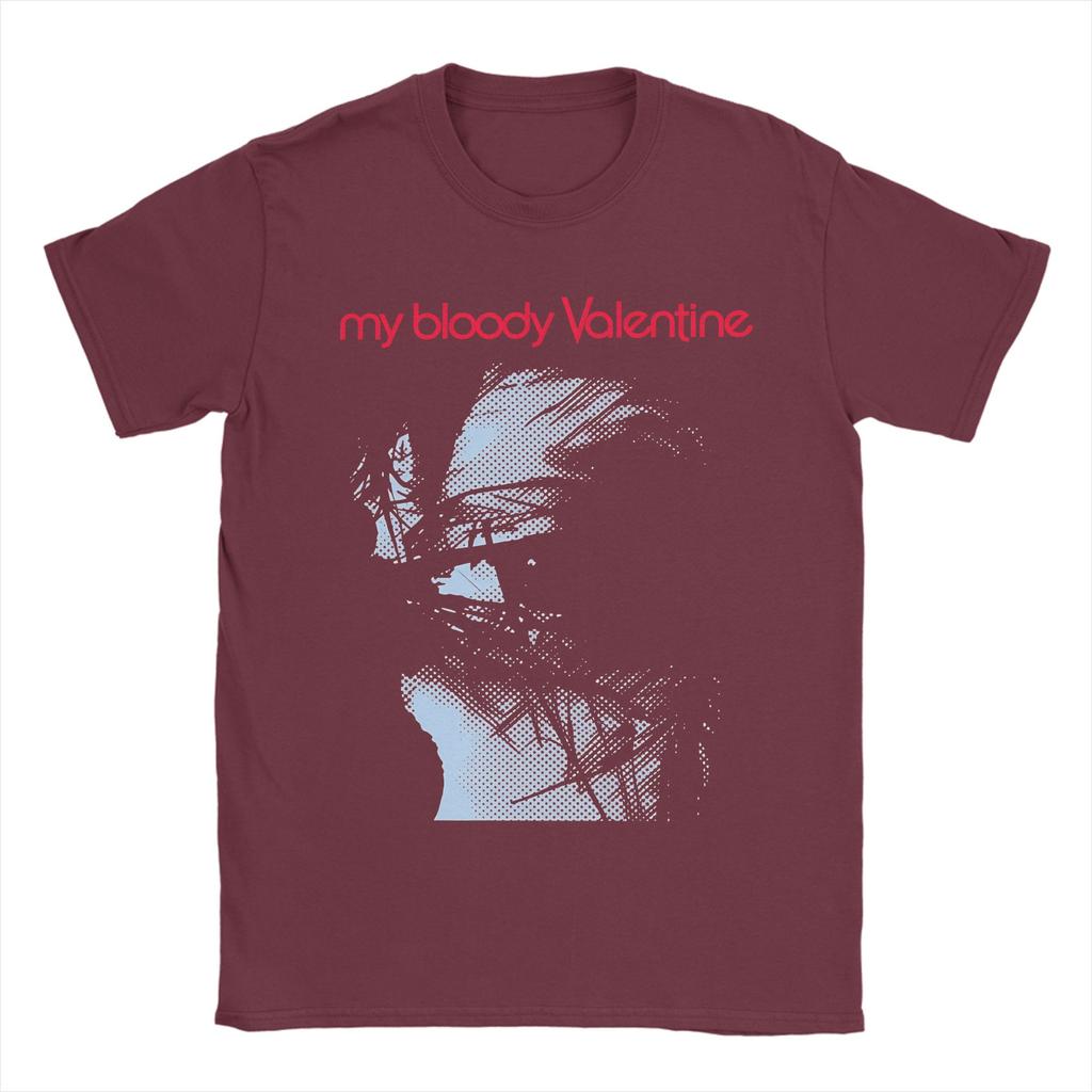 Funny My Bloody Valentine TShirts Men Round Neck Cotton T Shirts Short Sleeve Tee Shirt New Arrival Tops