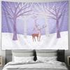 Deer Forest Tapestry Woodland Wall Hanging Nature Landscape Home Decor Bohemian Room Aesthetic Gift Vintage Cottagecore Tapestry