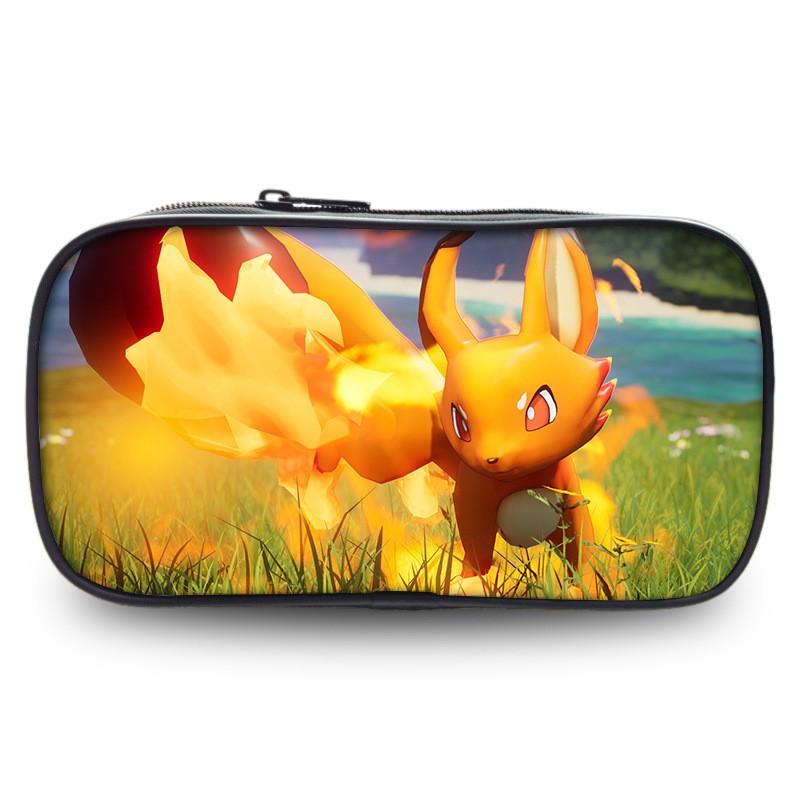 Trousse à crayons étudiante grande capacité Palworld Sac à papeterie élégant en polyester