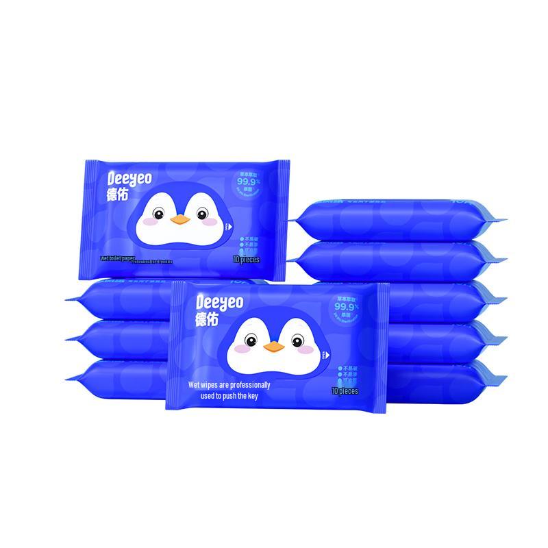 DeYou Flushable Wet Toilet Wipes
