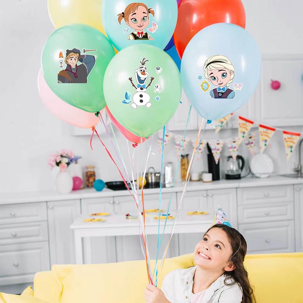 Disney 8 Adesivos de Quebra-Cabeça Congelante Face Maker Crie Seu Próprio Elsa Olaf Anna Adesivos de Quebra-Cabeça de Montagem DIY