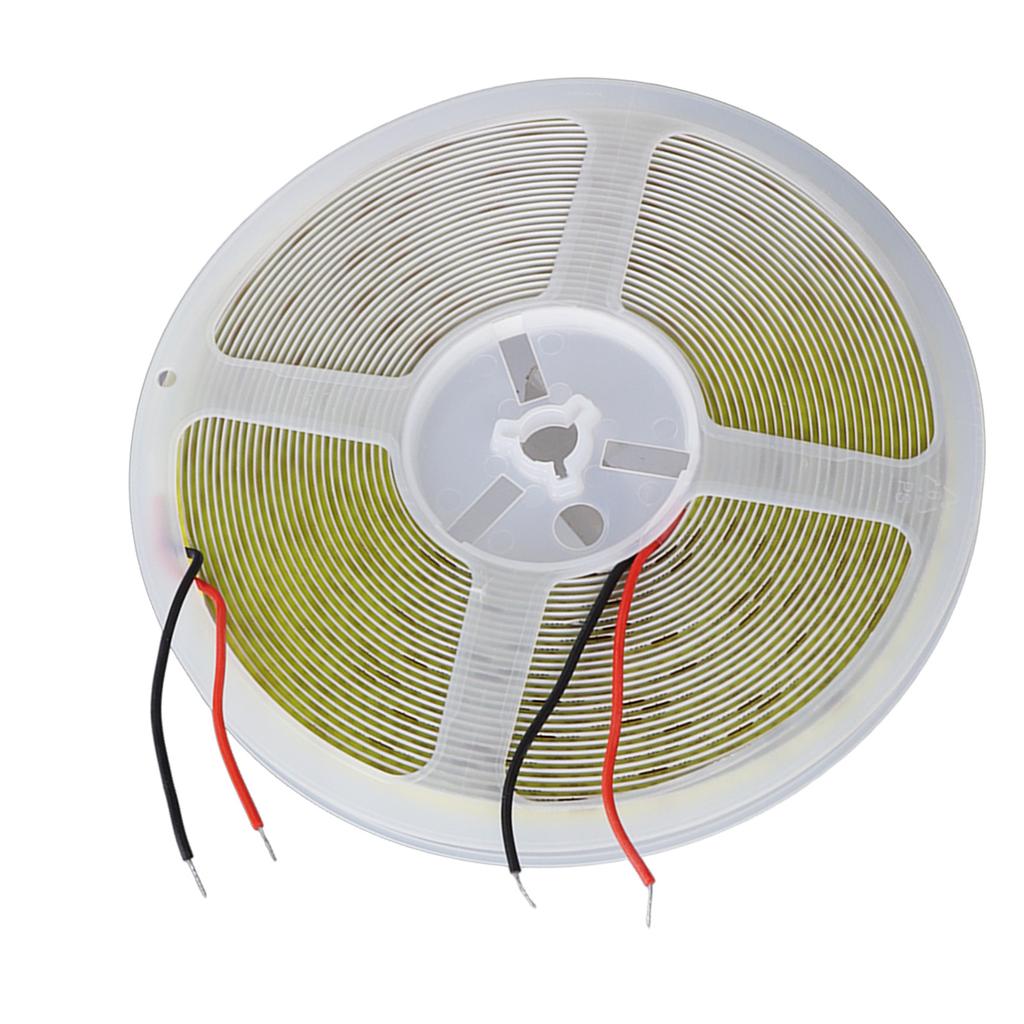 COB LED Strip Light 10m 110LM 252 Lamp Beads Cuttable Flexible Self Adhesive COB LED Tape Light