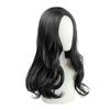 Attack On Titan Pieck Finger Cosplay Parykker 60 cm Langt Svart Hår Varmebestandige Syntetiske Parykker Halloweenfest Kvinne Rolle Rekvisitter