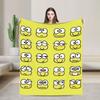 Keroppis Plush Blanket Kids Adult Cute Frog Flannel Throw Blanket For Bedroom Warm Soft Custom Quality Bedspread Gift Idea