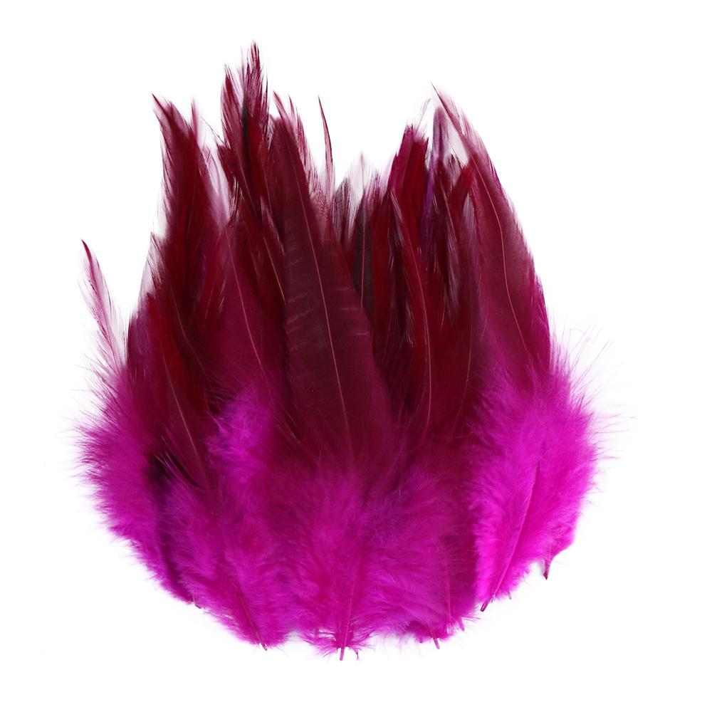 50/100pcs Natural Pheasant Chicken Feathers 10-15cm Colored Cock Plume for Handicrafts and Needlework Dream Catcher Accessories