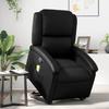 VidaXL Reclining Massage Armchair, Relaxation Chair with Adjustable Backrest and Footrest, Salon Seat, Modern, 3204233
