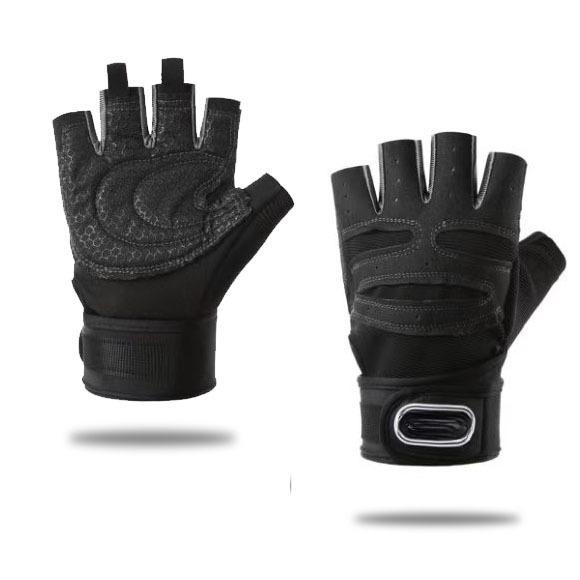

1 пара перчаток для спортзала, фитнеса, тяжелой атлетики, бодибилдинга, тренировок, спорта, велоспорта, спортивные перчатки для тренировок для мужчин и женщин XL