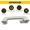Light Gray Rear Roof Handle Pull Grab With Hook Fit For Ford Escape 2013- I
