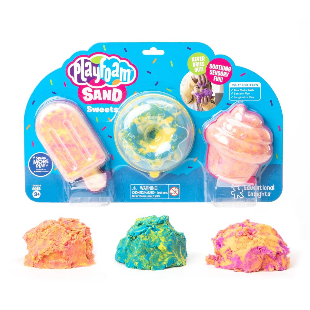 Learning Resources Playform Sand Sweets Clay Sand Play and Texture Play EI2234 Authentic