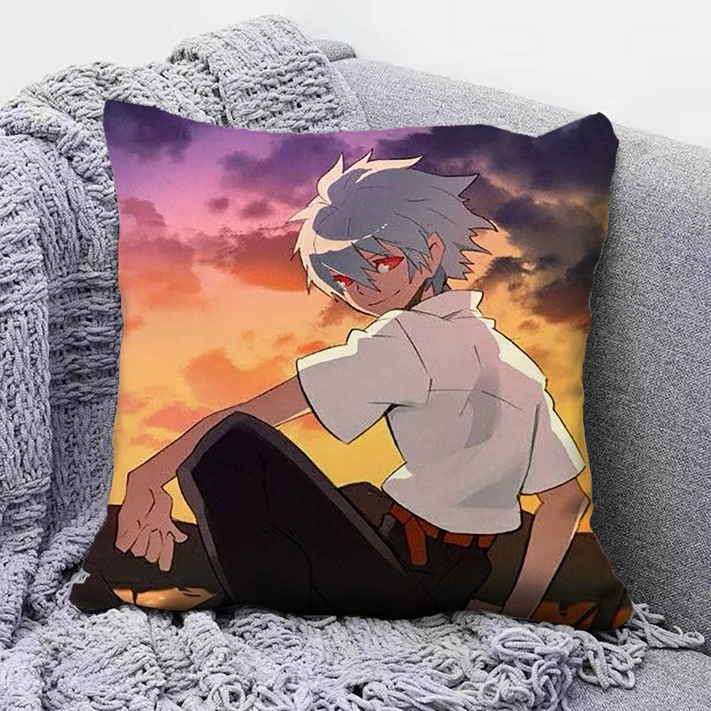 Nagisa Kaworu   Pillow Covers Home Sofa Cushion Covers and Aecorative Custom