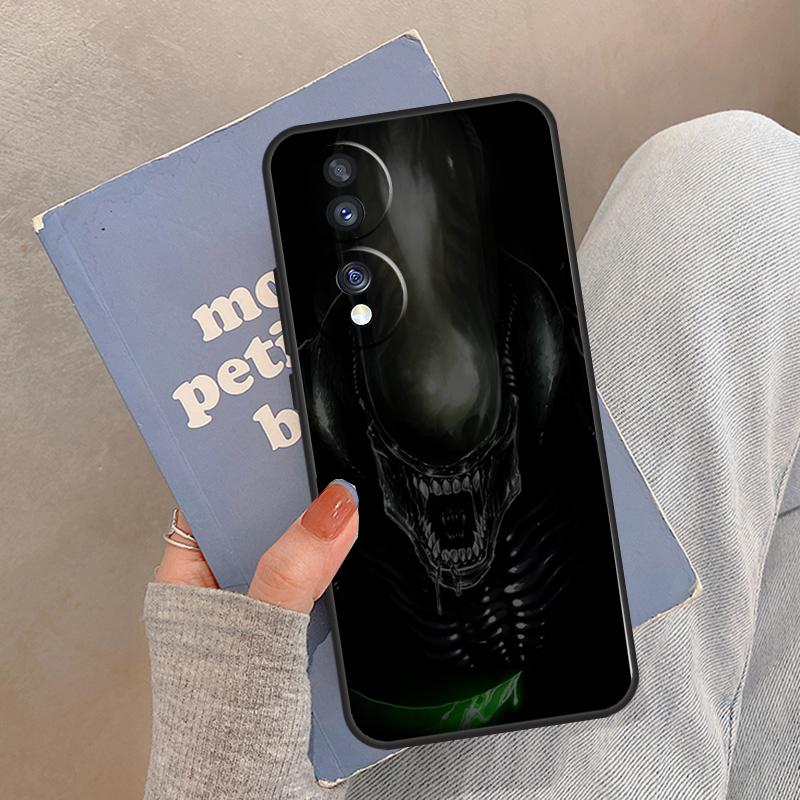 Alien Horror Case For Honor Magic 5 6 7 Pro Cover For Honor 400 200 50 70 90 Lite X9 X8a X8b X9a X9b X9c